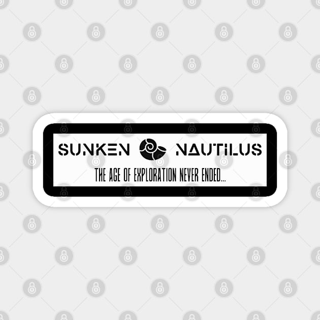 Sunken Nautilus Magnet by SUNKENNAUTILUS
