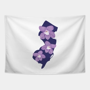 New Jersey Violet Tapestry