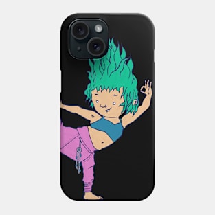 Happy Yoga Character Phone Case