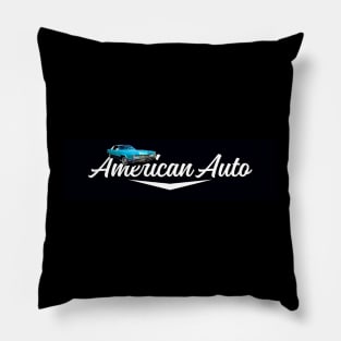 American auto Cadillac El Dorado. Pillow