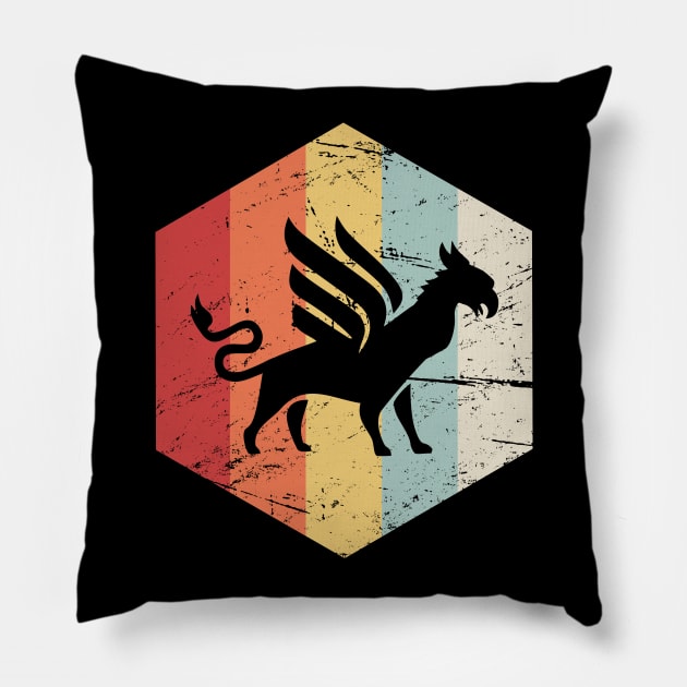 Vintage Griffin | Renaissance Festival Design Pillow by MeatMan