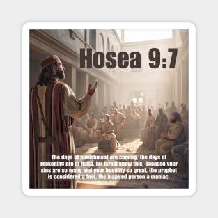 Hosea 9:7 Magnet