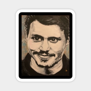 Johnny Depp, Wall art, Mug, Mask Magnet