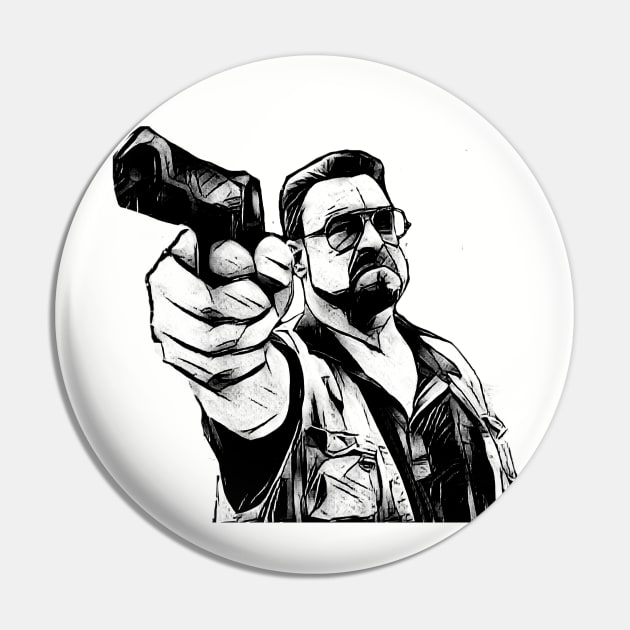 the big lebowski walter Pin by RetroScribbles