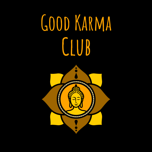 Good karma club lotus flower by InkyArt