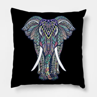 Elephant Mandala Pillow