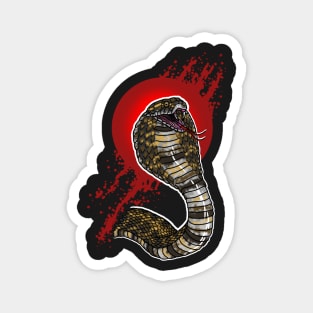 Blood Moon Cobra Magnet