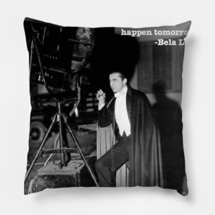 Lugosi Vampire Quote Pillow