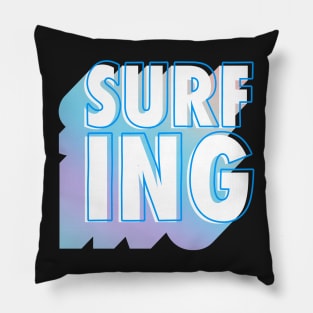 Surfing - surf rider Pillow