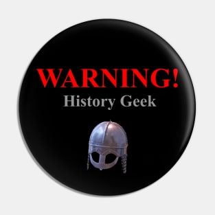 History Geek Pin