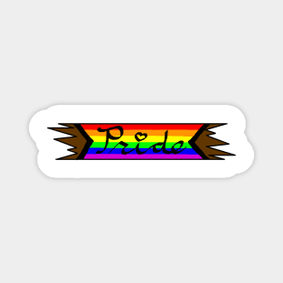 POC LGBTQ+ Pride Magnet