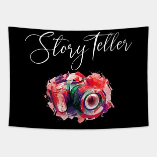 Photographer Gift Photographer Story Teller Tapestry