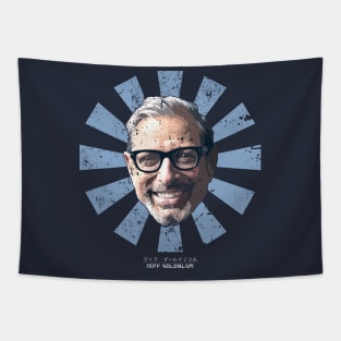 Jeff Goldblum Retro Japanese Tapestry