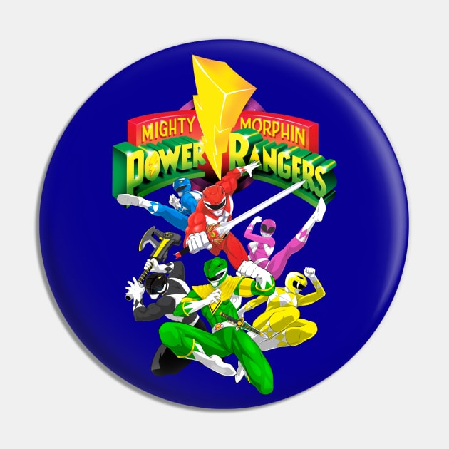 Power Rangers Action Pin by CoolDojoBro