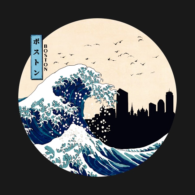 Boston Kanagawa Wave by Ferrazi