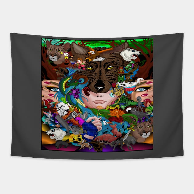 WyldWorld Tapestry by lytebound