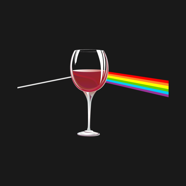 Dark Side of the Wine by EnchantedTikiTees