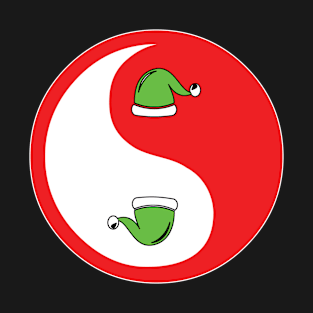 Christmas Yin-Yang 6 T-Shirt