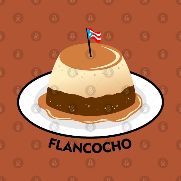 Flancocho Puerto Rico Food Dessert Boricua Flan Cake by bydarling