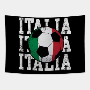 Italia Soccer Italian Flag Italy Italiano Tapestry