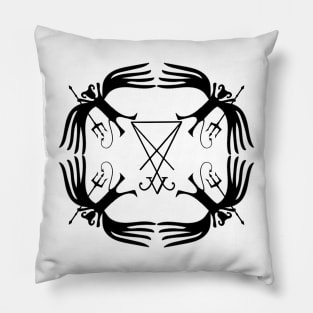 occult symbol Pillow