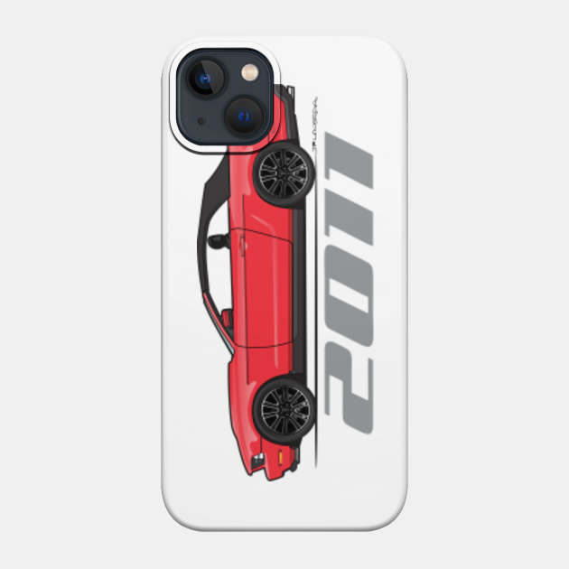 2011-Torch Red - Convertible Pony - Phone Case