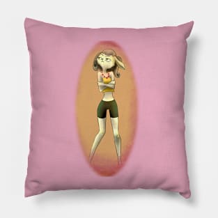 Rabbitgirl Pillow