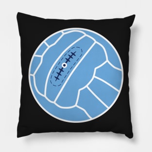 Man City Vintage Football Pillow