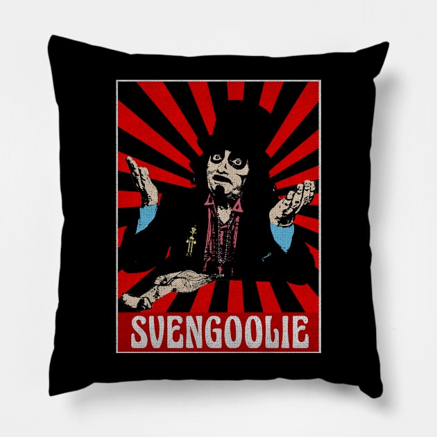 Vintage Svengoolie Pop ART Pillow by Motor Lipat