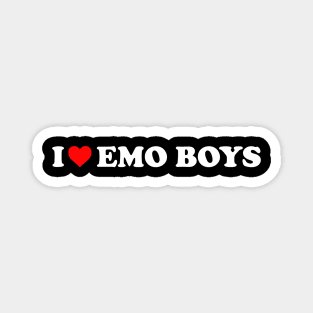 I love Emo Boys Magnet