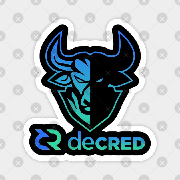 Decred Magnet by JayD World