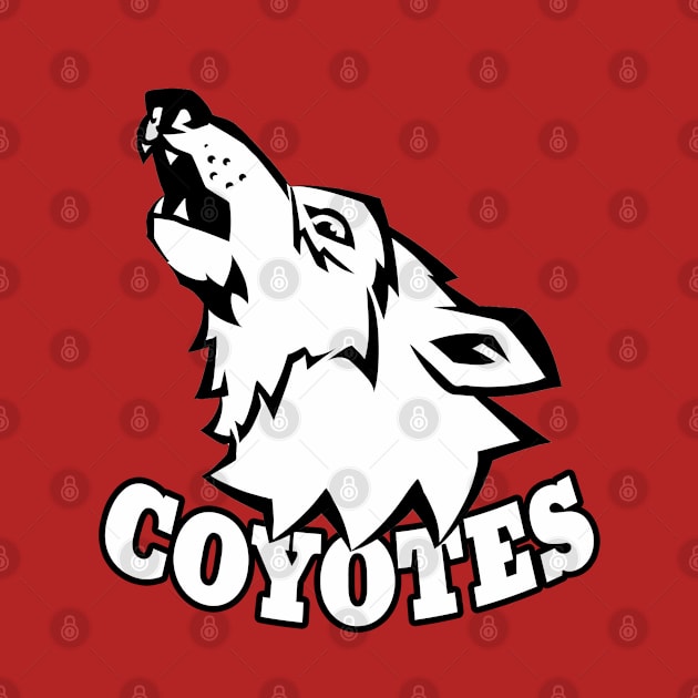 Coyotes Mascot by Generic Mascots