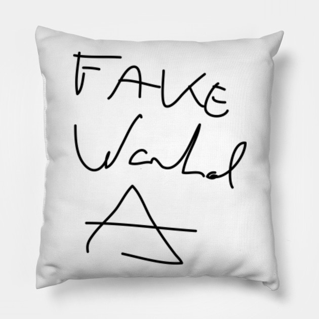 Fake Andy Warhol Signature Andy Warhol Pillow Teepublic