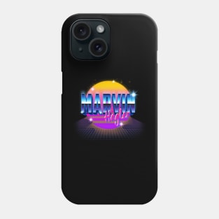 Classic Marvin Name Color Styles Christmas 70s 80s 90s Phone Case