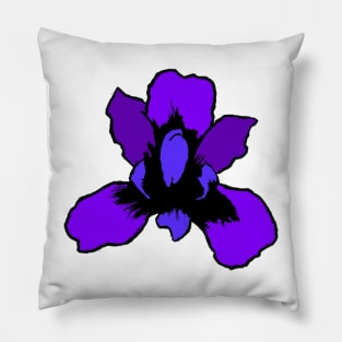 Lovely Iris Pillow