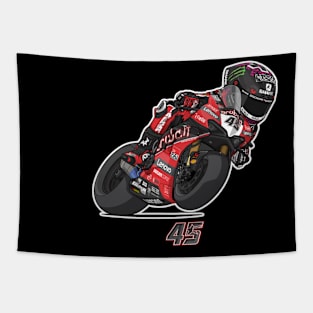 Scott Redding 45 Cartoon Tapestry