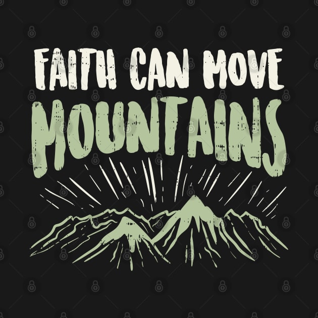 Faith Can Move Mountains by maxdax