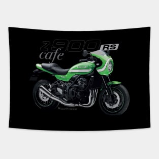 Kawasaki Z900RS Cafe 18 green, sa Tapestry