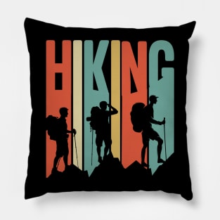 Hiking is adventure Pillow