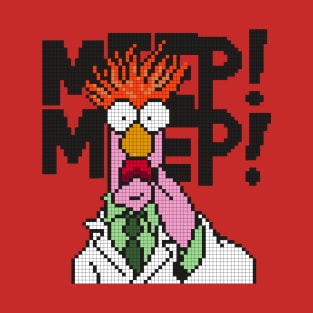 POXELART - beaker the muppets T-Shirt