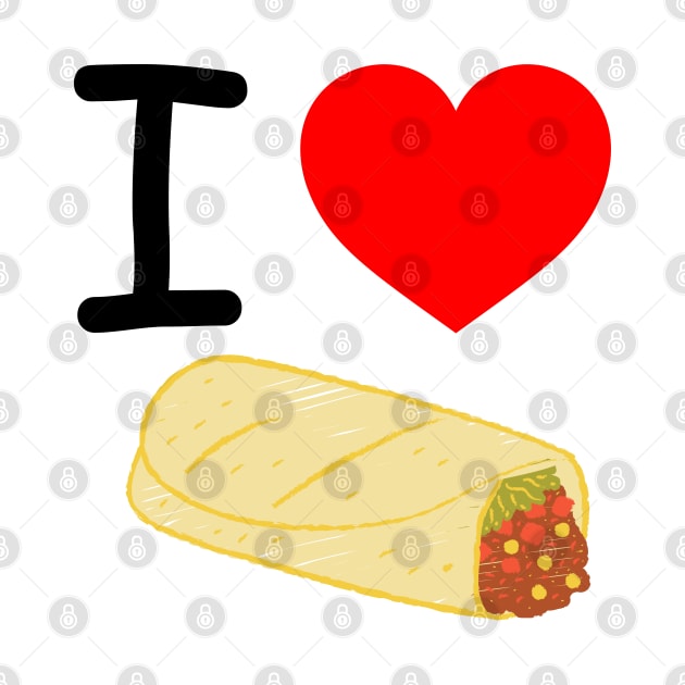 I Heart Buritos by EmoteYourself