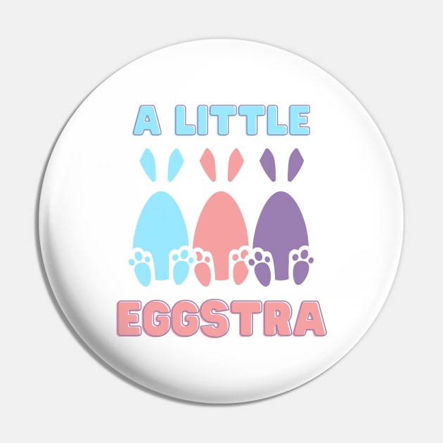 A Little Eggstra | Easter Bunny | Easter Gift Ideas | Gifts for Kids | Gifts for Rabbit Bunny Lovers Pin by mschubbybunny