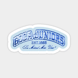 Boca Juniors chrome effect Magnet