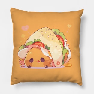 Taco-licious Fun with Chibi Taco Monster Pillow