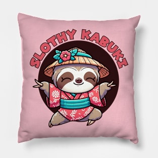 Dancing sloth Pillow