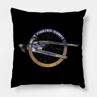 U - WING FIGHTER CORPS PURPLE Pillow