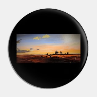 Sunrise in the Pasture Pin