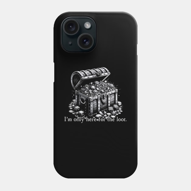 Treasure Chest Phone Case by OddlyNoir