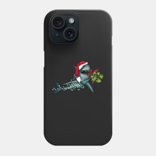 Festive Christmas Shark Phone Case