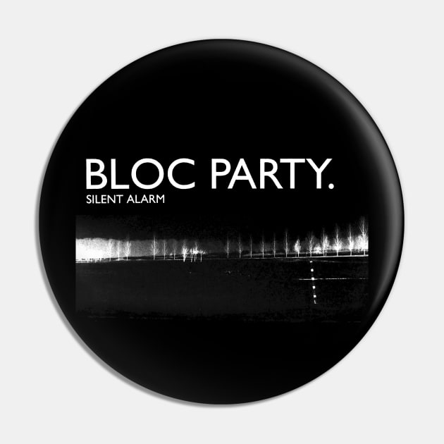 Bloc Party - Silent Alarm - Black Deconstructed Pin by Magnetar